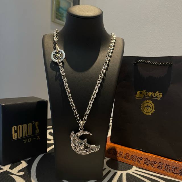 New arrival: Goro'S Takahashi Goro Eagle Pendant, Takahashi Letter Ring Necklac