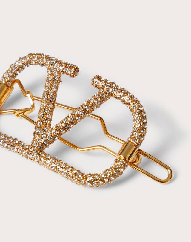 Valentino. Valentino's new hairpins are a hit, featuring antique diamonds that a