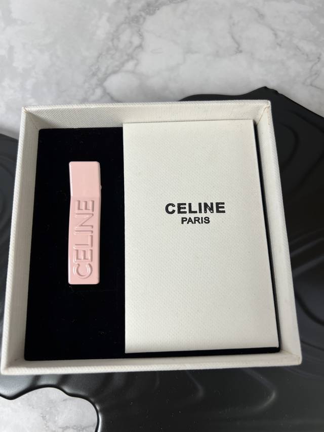 Celine macaron color hairpin