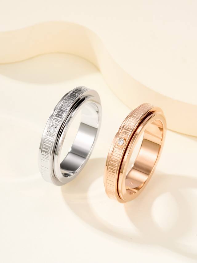 Ossession Lucky Turn series "Palace Totem" decorative ring, ring size 56789, ro