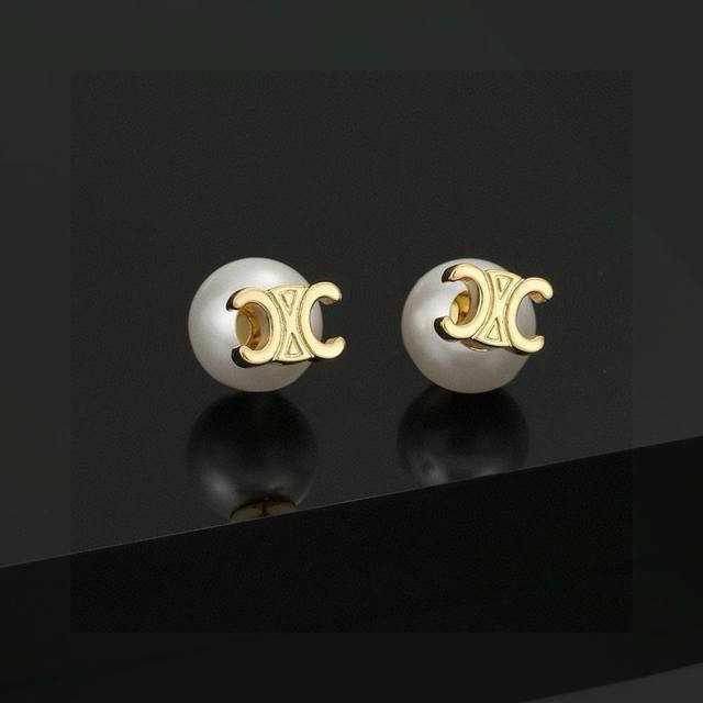 celine Celine Arc de Triomphe new earrings, Reclous new products, simple and fas