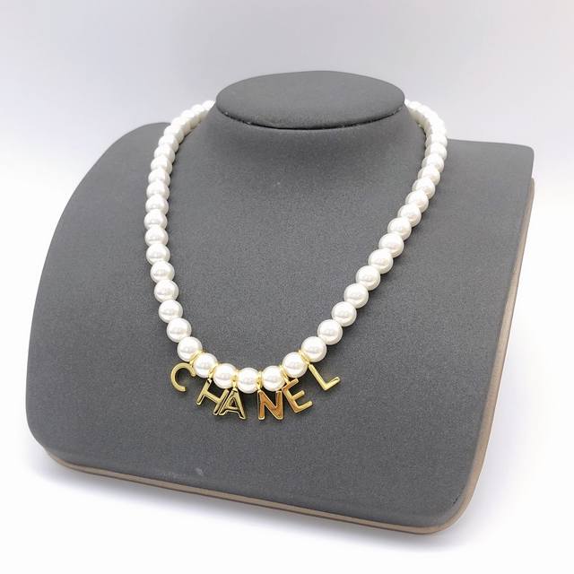 No. Xxl0107 Chanel Pearl Necklace Early Spring Resort Series Haute Couture