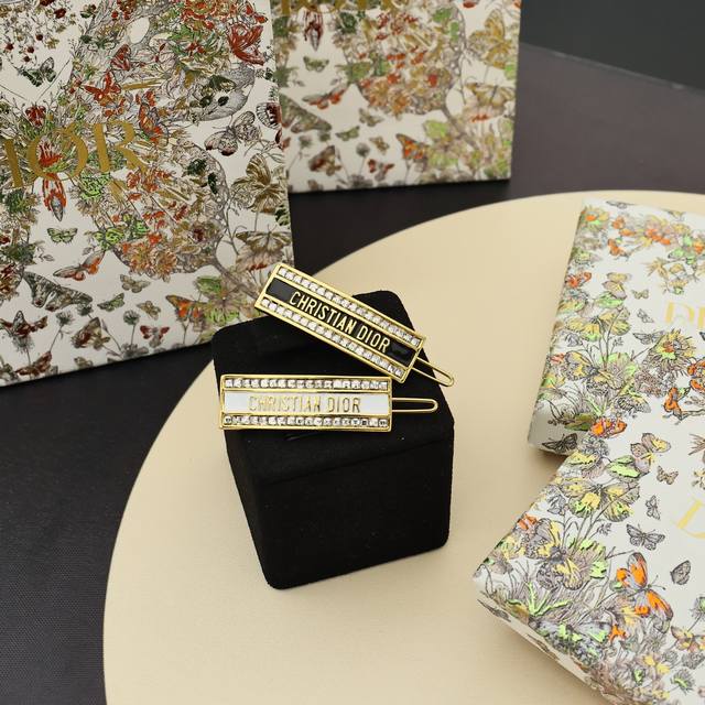 Dio* 2025 new diamond-encrusted enamel hairpinwill make you look incredibly beau