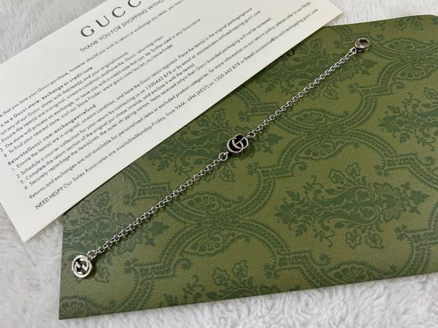 Gucci Double G pattern bracelet Length: 16-18-20-22cm