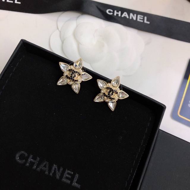 Chanel's latest spring/summer star collection, the horse-eye star earrings, are