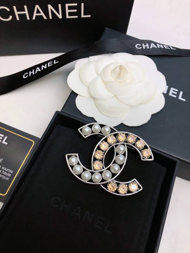 Chanel's latest brooches are now available at Chanel counters. They are the most