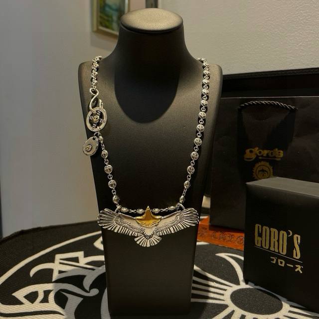 New arrival! Goro's Takahashi Goro classic necklace, eagle pendant, premium edi