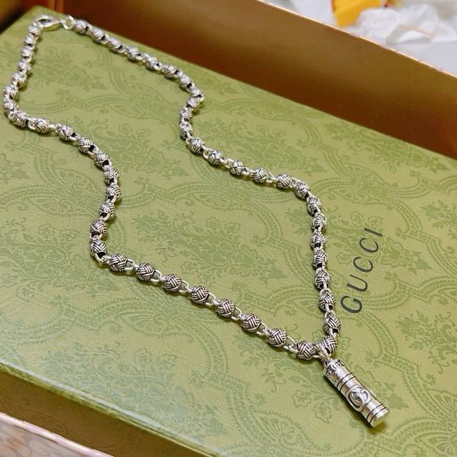 Unreleased, unisex Gucci necklace. The latest chain is even higher-end, the sam