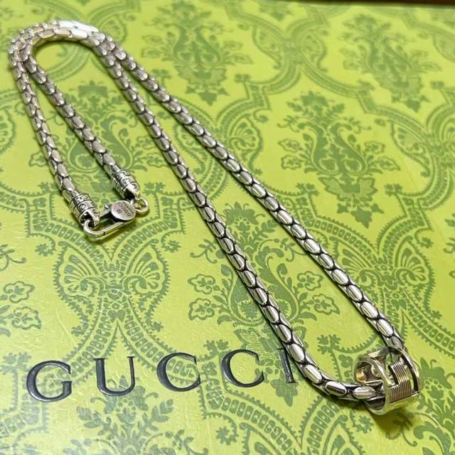 This is so cool! The latest 2025 Gucci necklace features a higher-end chain, th