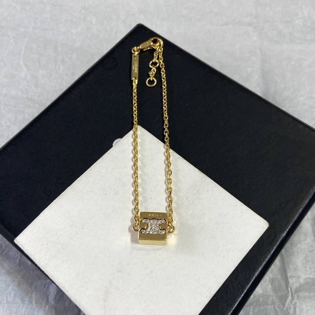 Cs668 Bracelet Cel*Ne 22 New Sugar Cube Necklace Bracelet Super exquisite sugar