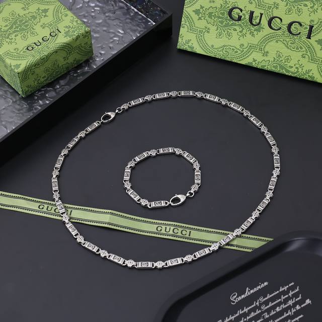 New style Gucci counter hot style Factory direct selling price necklace bracele