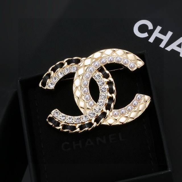 Chanel's new classic leather brooch, featuring authentic details, is available o