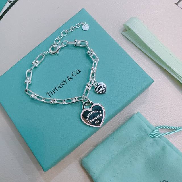 Tiffany & Co. counter exquisite silver version bracelet celebrity style retro d