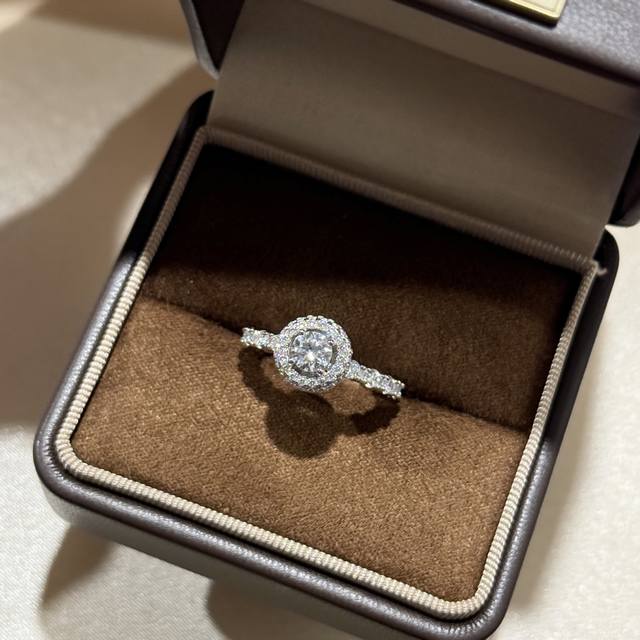 A6625 Kajia brand new one carat four-claw round diamond ring, original top-grade