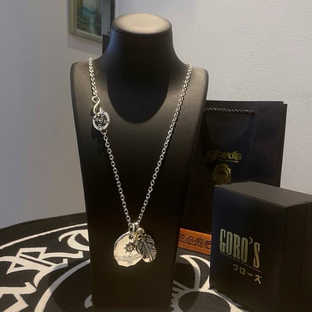New arrival! Goro's Takahashi Goro silver skull feather pendant, a classic Taka