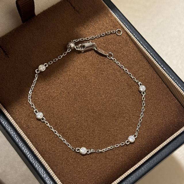 A6794 T's new five-diamond raindrop star bracelet high-end custom low-key luxury