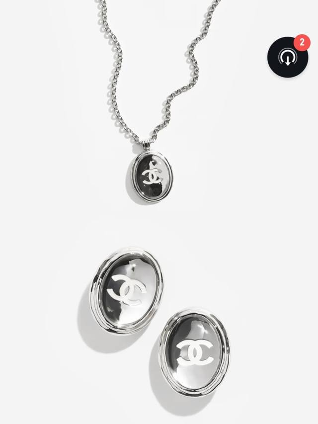Necklace earrings Zp version Chanel set elegant and generous exquisite design an