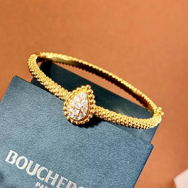 Boucheron Full Diamond Teardrop Series Single Teardrop Bracelet Boucheron Bohem