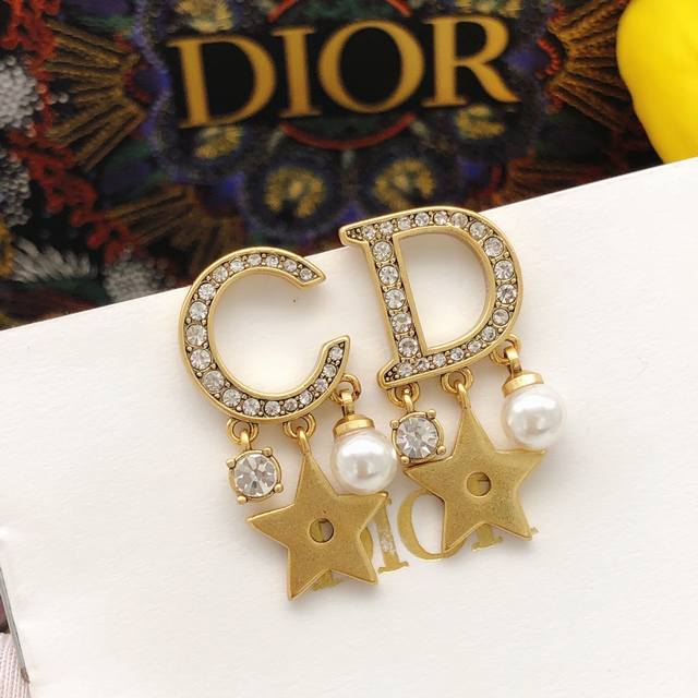 No.Ded0228 Dio*Latest model Cd diamond pendant star consistent Zp brass material