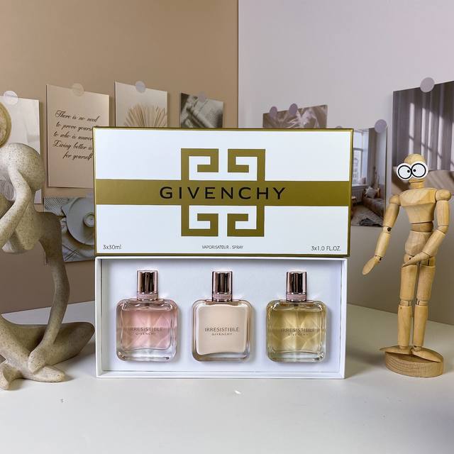 Original quality Givenchy Le Rouge Allure Women's 3-piece travel set (30ml x 3),