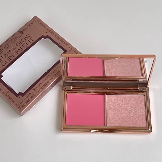 High-quality Ct Starlight Highlighter Blush Dual-Color Contouring Palette 7.5G!