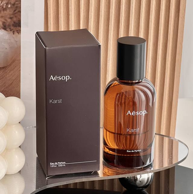Original Quality Aesop Karst Top Notes: Juniper, Pink Pepper, Bergamot Middle No