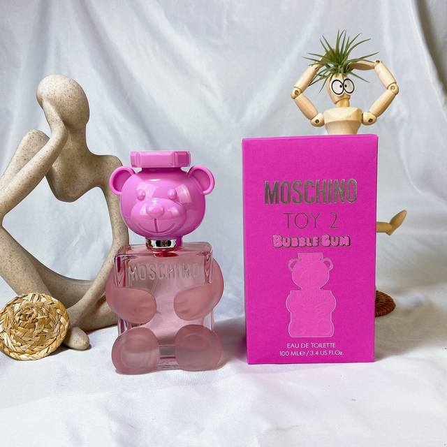 Original Quality Moschino Toy 2 Bubble Gum, Women's Perfume Fragrance Notes: Fru
