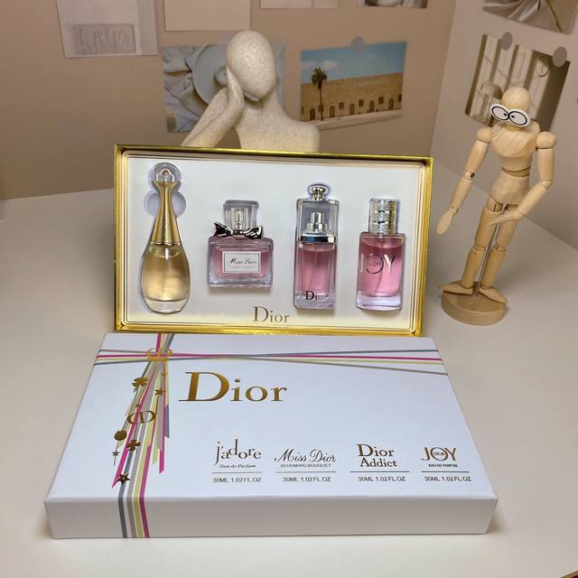 Original Quality Dior Perfume Sample Gift Set (4 pieces, 30ml x 4) This Dior 4-p