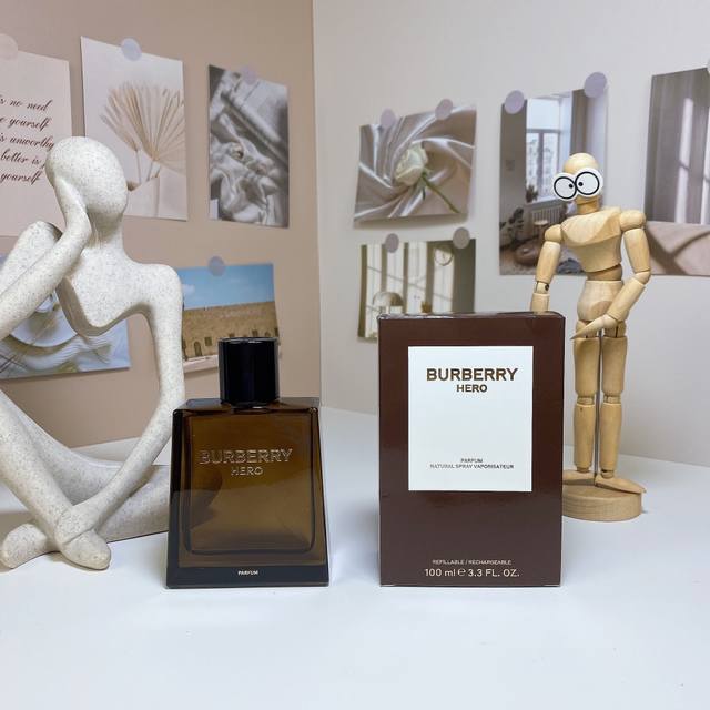 High-end quality Burberry Hero Parfum, Brand: Burberry, Genre: Men's Fragrance,