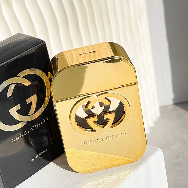 High-quality Gucci Guilty Eau de Toilette 75ml (Gold Bottle) Fragrance Notes: Or