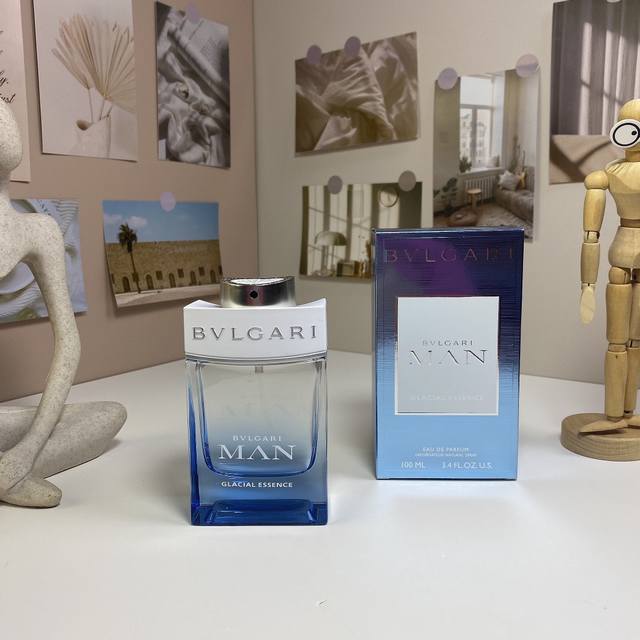 High-end quality Bvlgari Man Glacial Essence - Cold Glacier Polar Peaks Brand: B