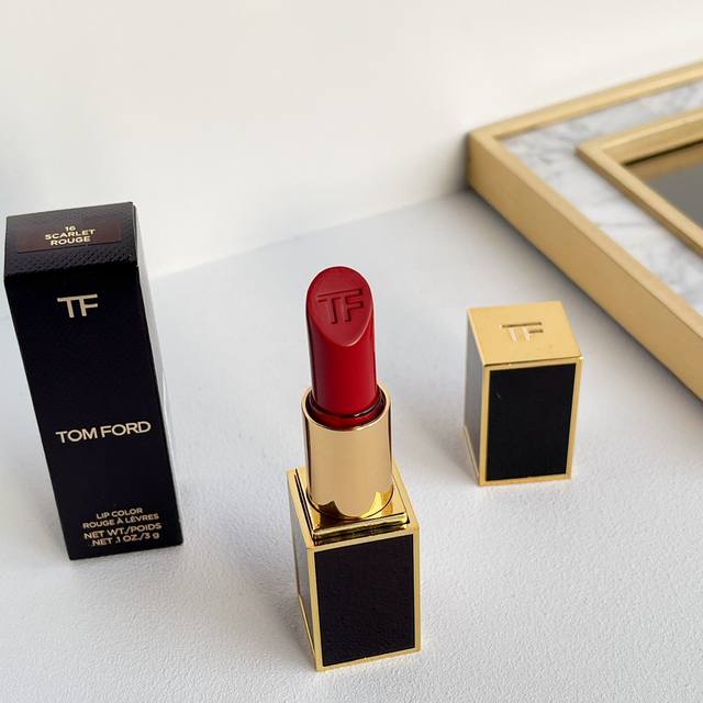 TF finally has a matte finish! A sophisticated matte vermilion orange-red! The