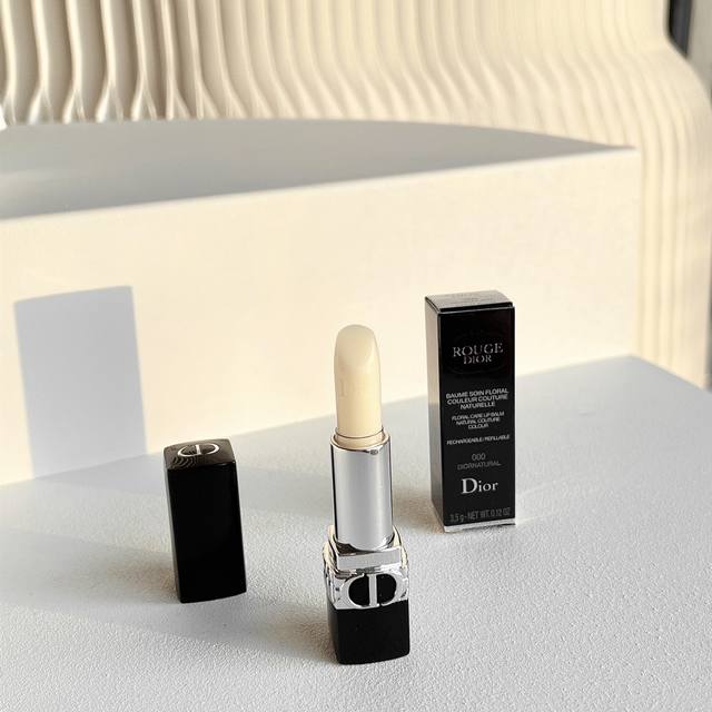 Transparent Version Dior Rouge Dior Lip Primer 000# Classic Rouge Dior packaging