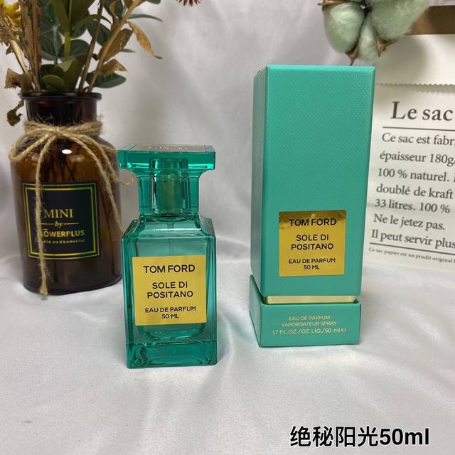 Original Quality Tom Ford Sole Di Positano 50ml, 2017. Fragrance Notes: Citrus.