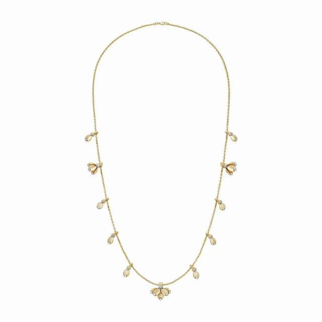 Cartier Grain De Cafe Necklace, a coffee bean necklace with tassels and multiple