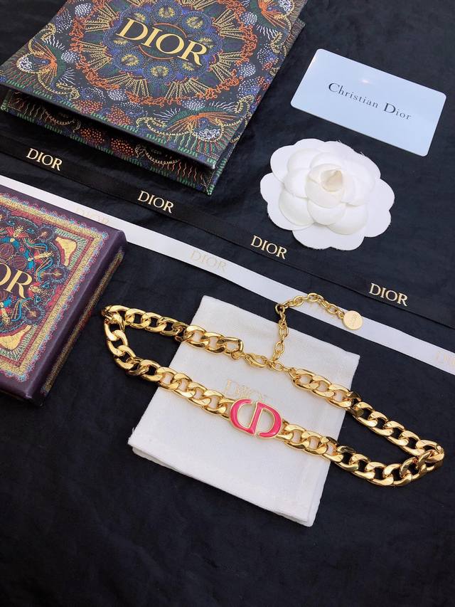 Necklace/Bracelet New Arrival Original Quality Dior CD Gold, Consistent with Bou
