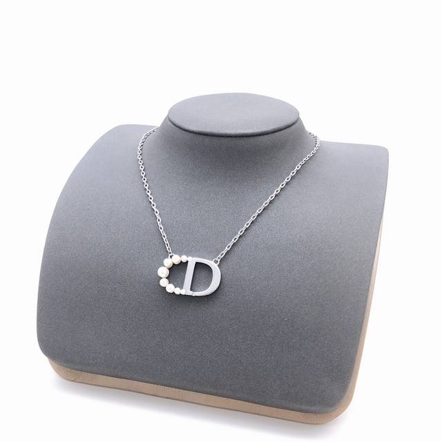 Item No. Dxl0243 Dio* Latest silver seed bead Cd necklace, identical to Zp brass