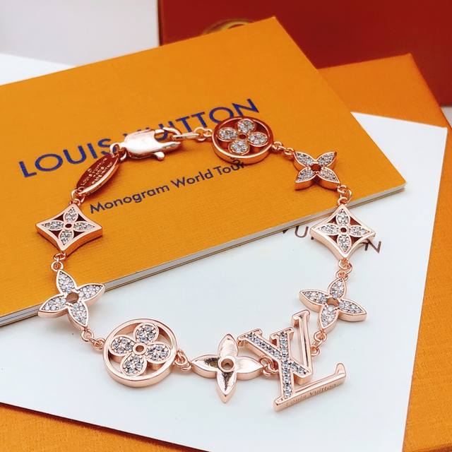 Item No. Lsl0028 Lv* Latest rose gold bracelet, identical to batch Z, made of br