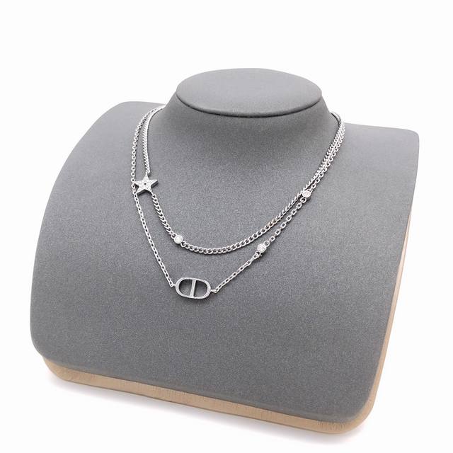 Item No. Dxl0110 Dio* Latest Star Necklace, Silver, Consistent with Z Batch, Bra