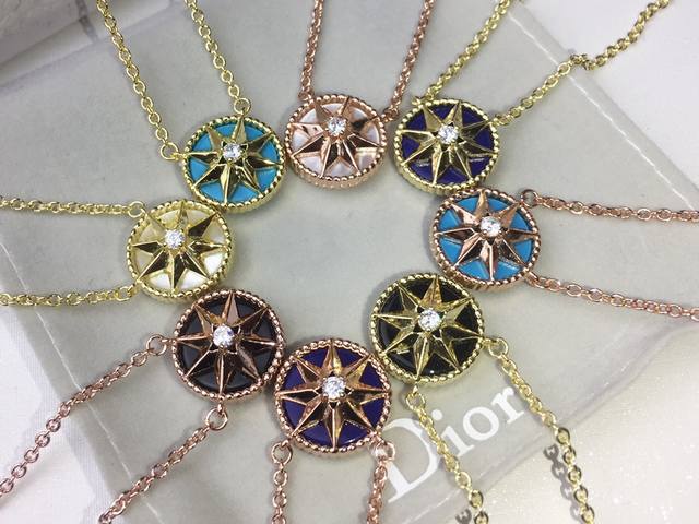 Dior Compass Necklace by Victoire De Castellane reinterprets Monsieur Dior's luc