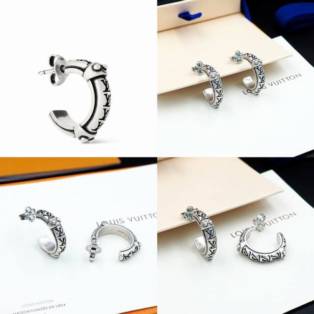 Louis Vuitton's Fall/Winter 2025 collection introduces the Lvlozine Hoo earrings