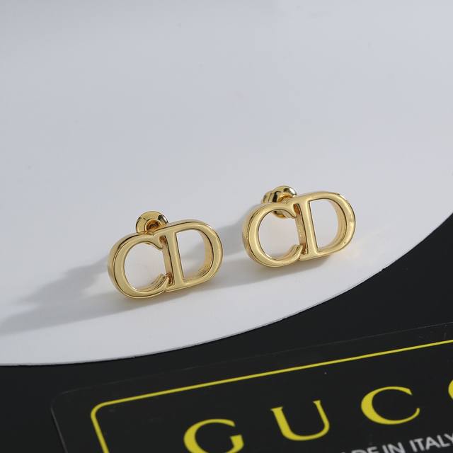 Dior's best-selling earrings are now available! These vintage Dior Cd logo earri