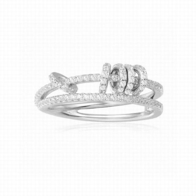 Batch A Monaco Circle Ring for Women's Index Finger, Fashionable, Unique, Simple