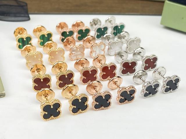 UFO Earring Backs P30 Vca Van Cleef & Arpels Small Four-Leaf Clover Earrings 1.0