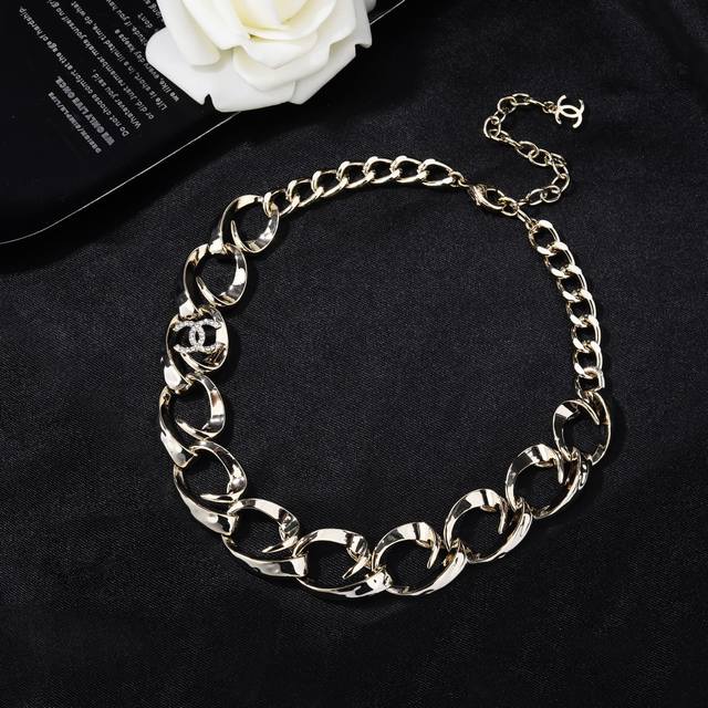 Chanel's new necklace is now available in boutiques. Crafted with exquisite doub