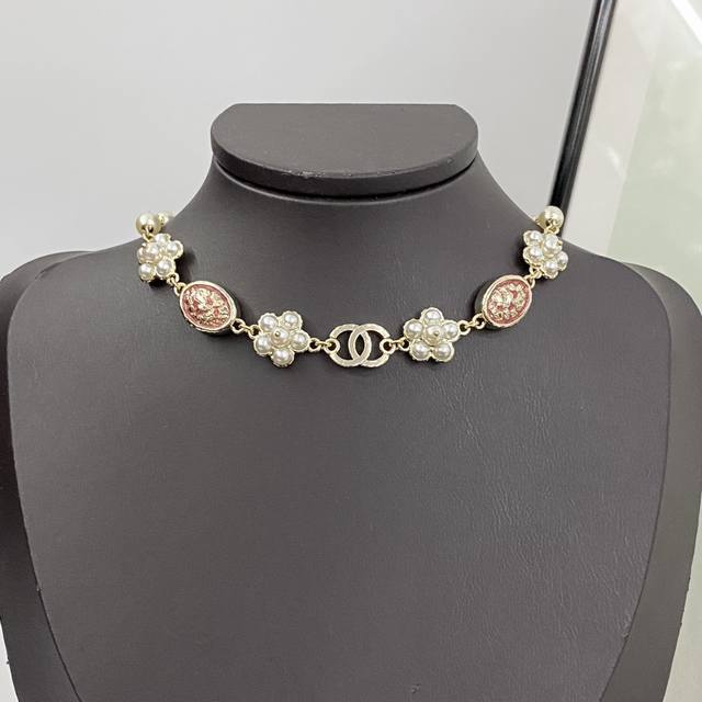 Code N831 Chanel Necklace Hot Selling New Arrival Chanel 24 Small Flower Pearl N