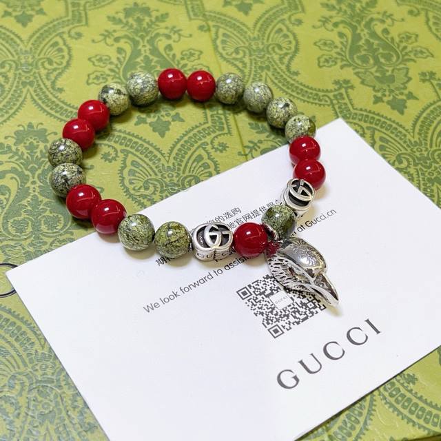 Gucci unisex bracelet, latest style, natural crystal bracelet, higher grade, cel