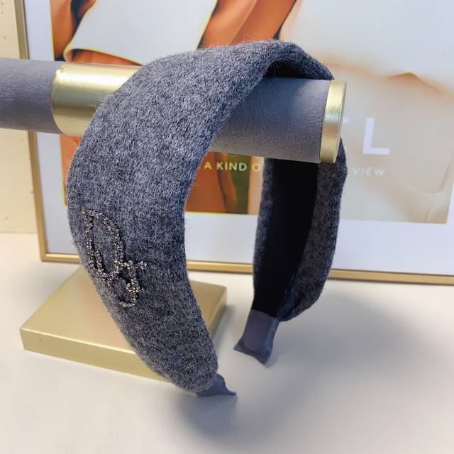 Dior Dior Headband Dior Headband Dior Wide Cashmere Light Luxury Style Headband