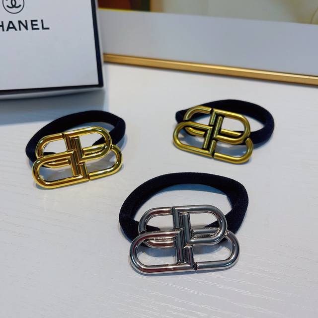 Balenciaga New Ins Hair Tie Official Website Same Style 1:1 Hair Tie Hot Selling