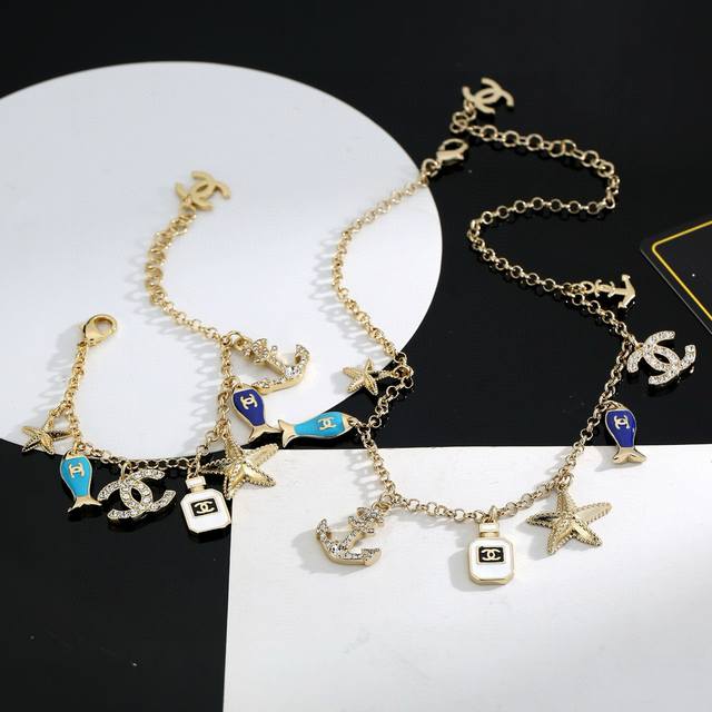 Chanel's new Ocean Collection handcrafted necklace and bracelet are exquisite an